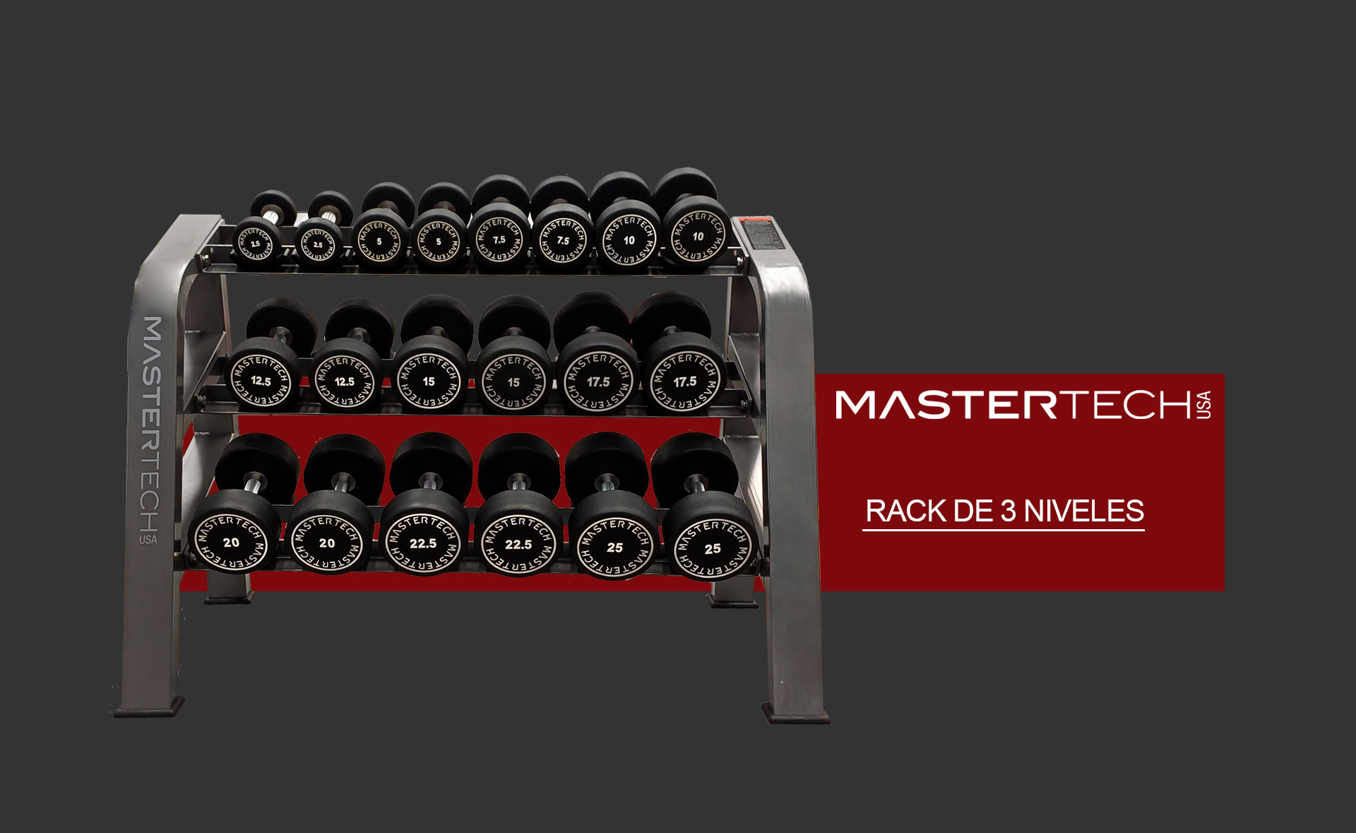 Accesorios - Rack de 3 niveles